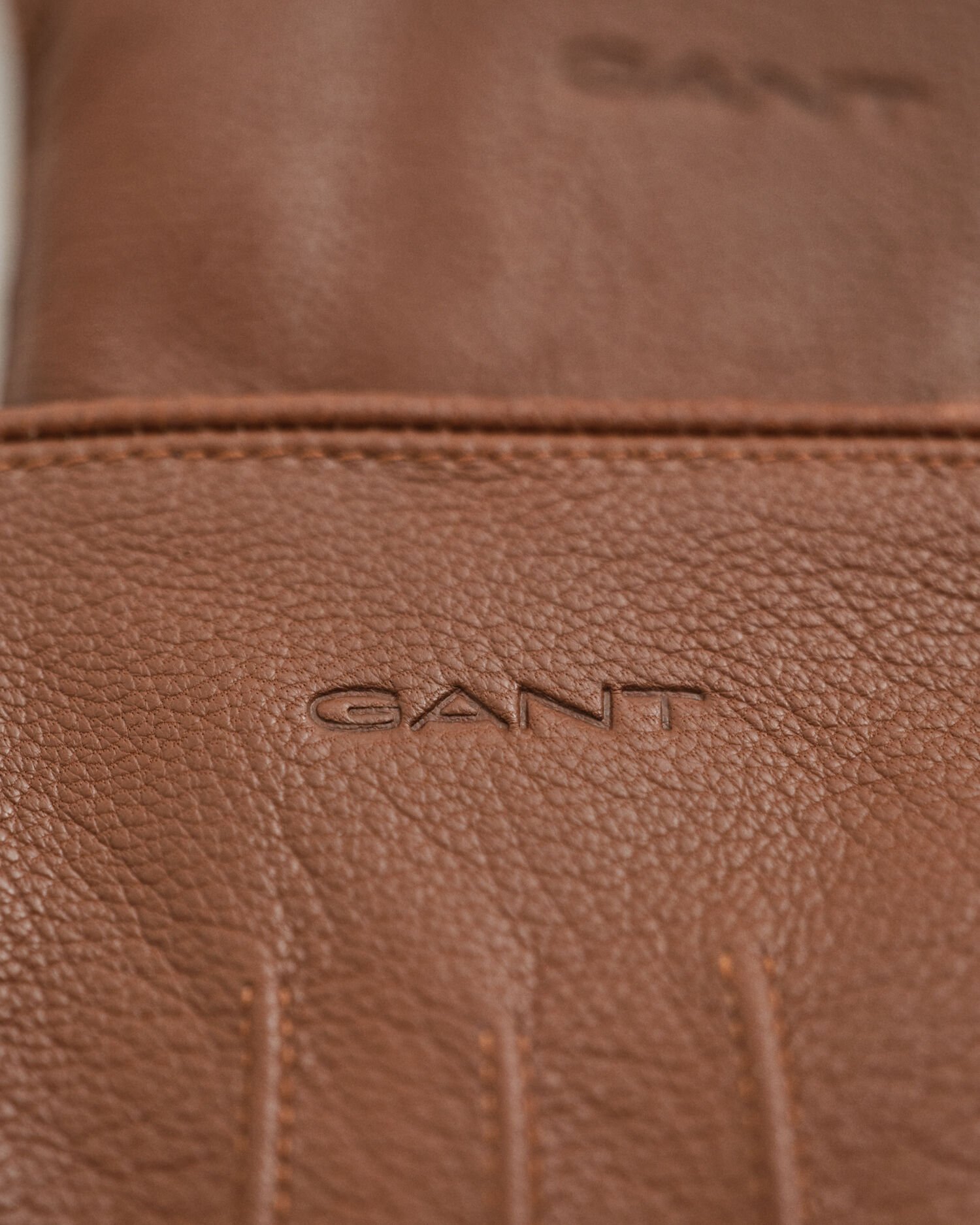 Læderhandsker foret med kashmir