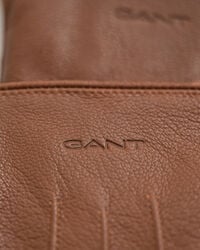 Læderhandsker foret med kashmir