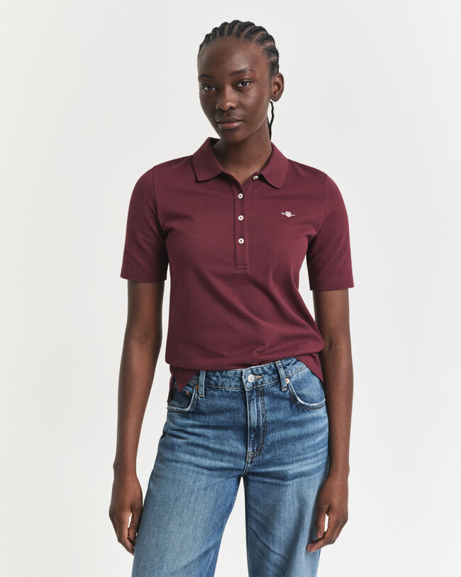 Shield piqué poloskjorte