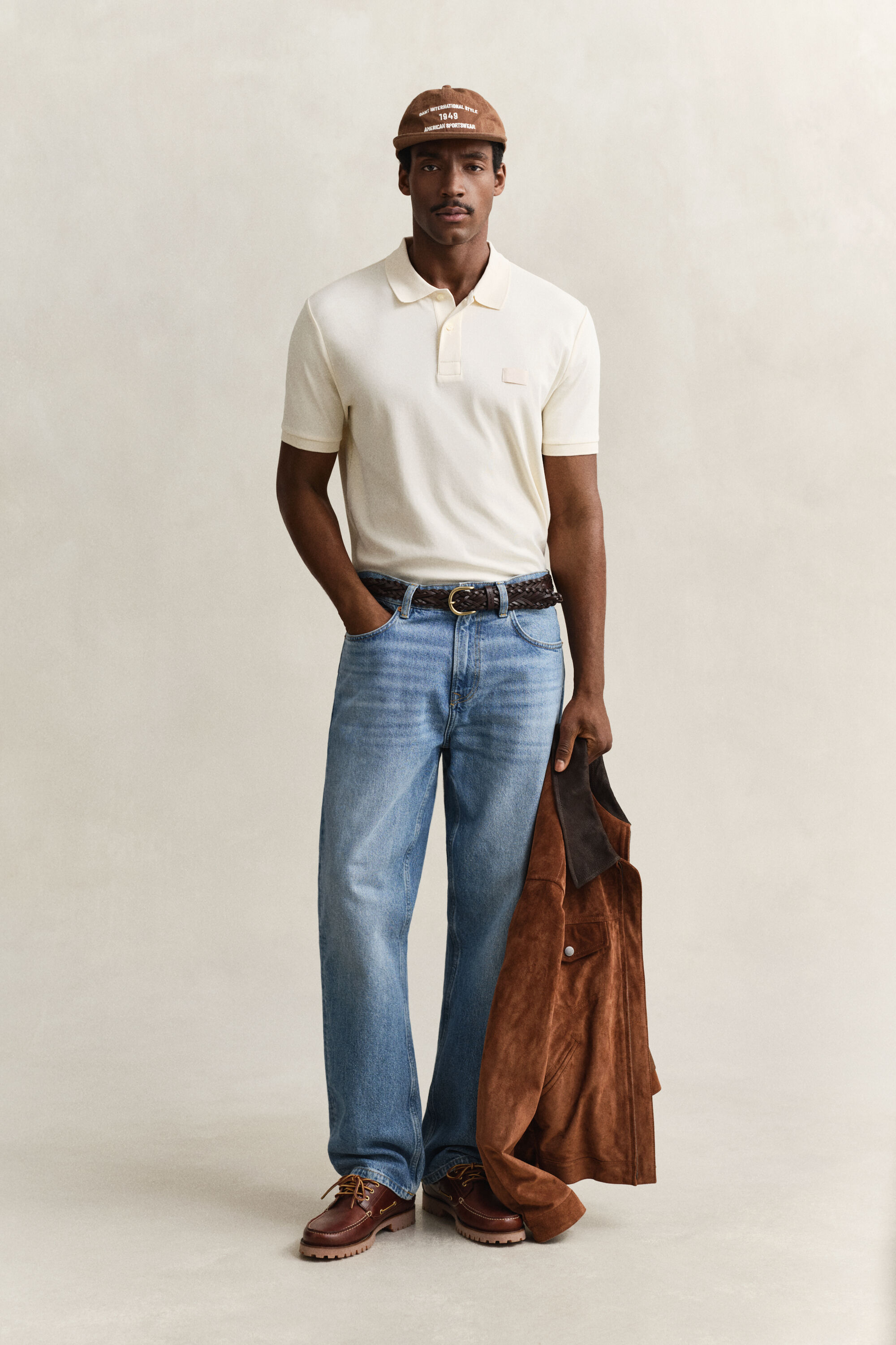 Interlock poloskjorte