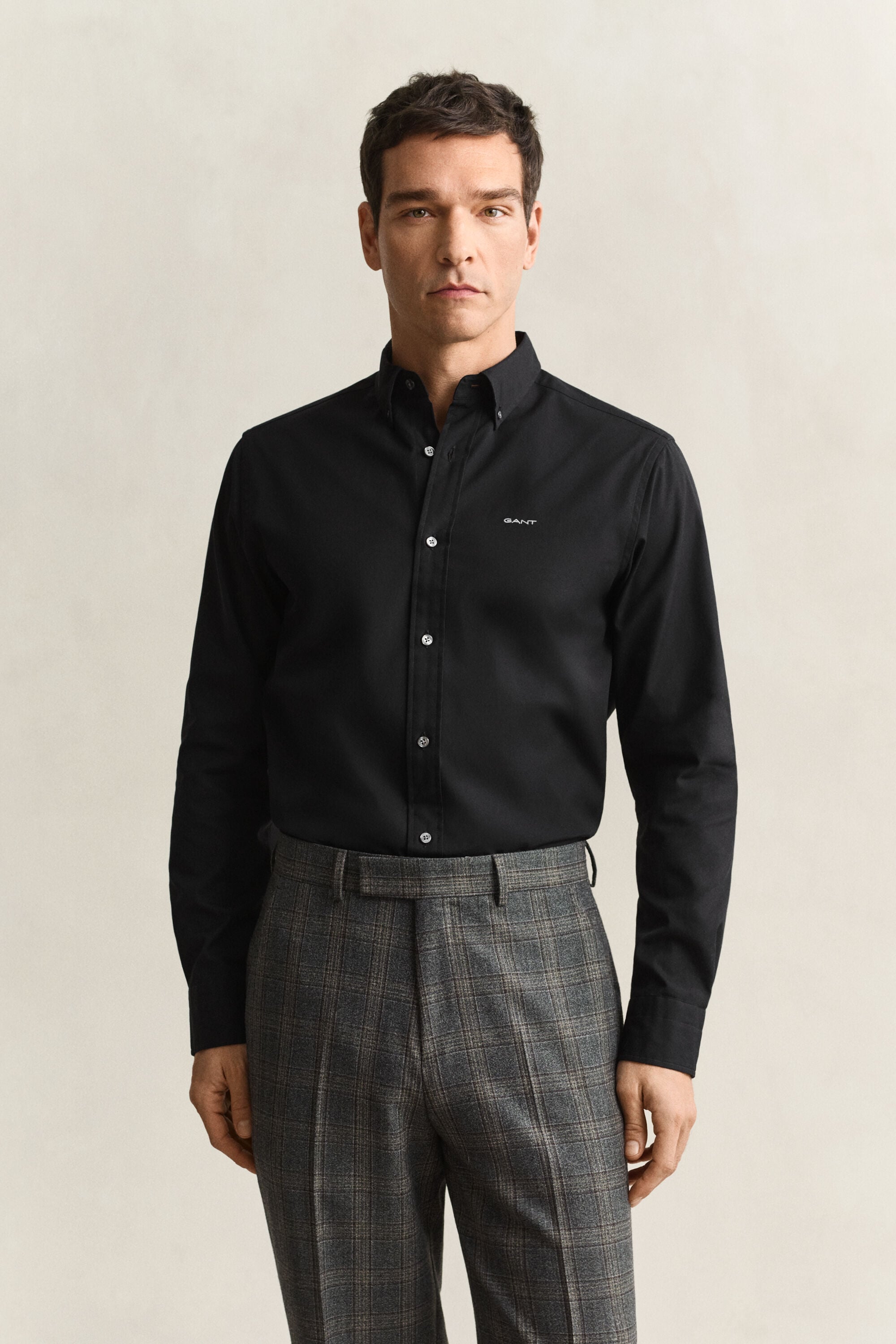 Regular fit pinpoint Oxford-skjorte