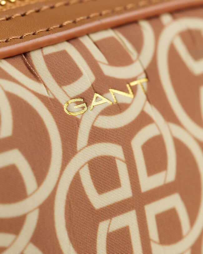 G Patterned makeup-taske