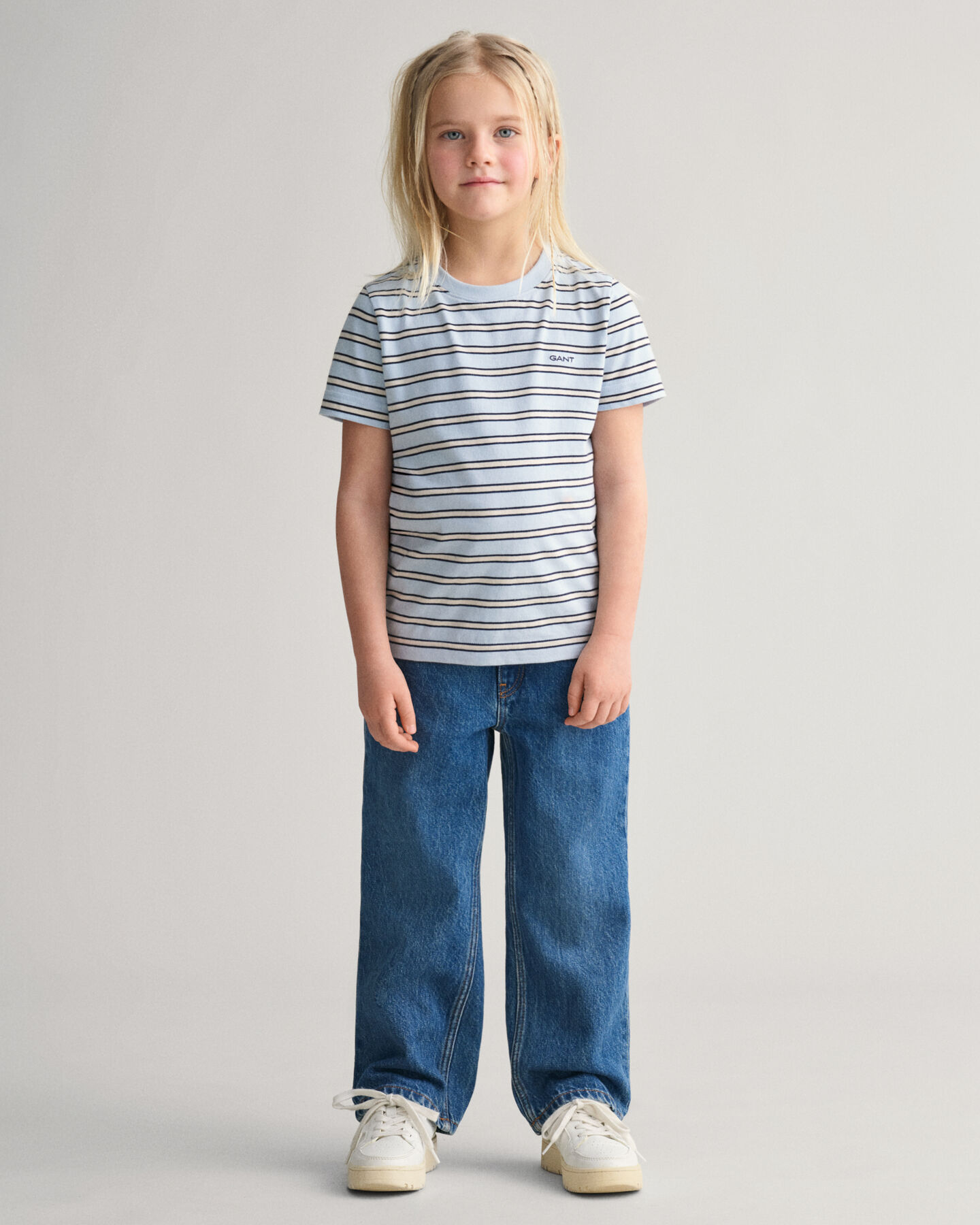 Kids stribet T-shirt