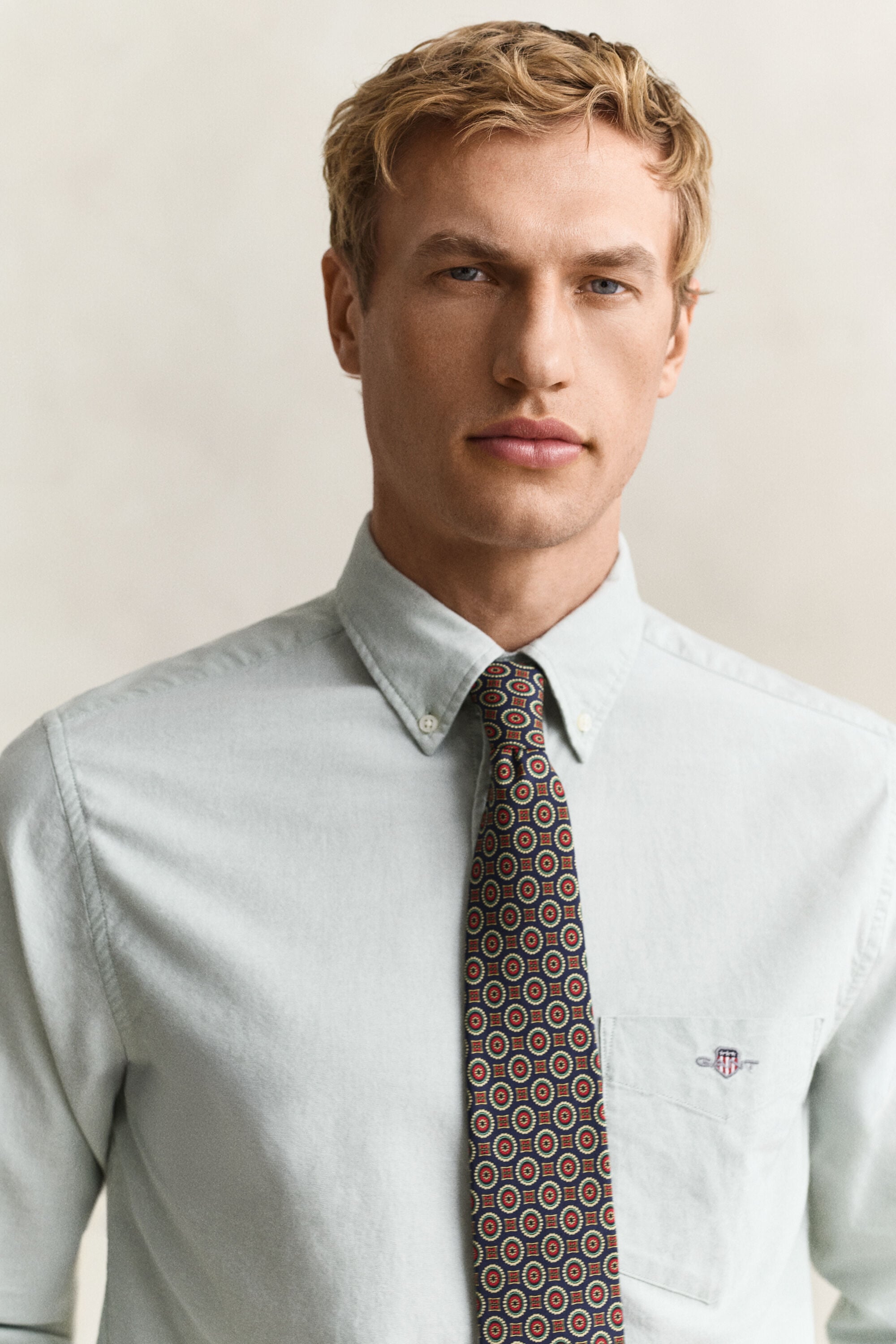 Regular fit klassisk Oxford-skjorte