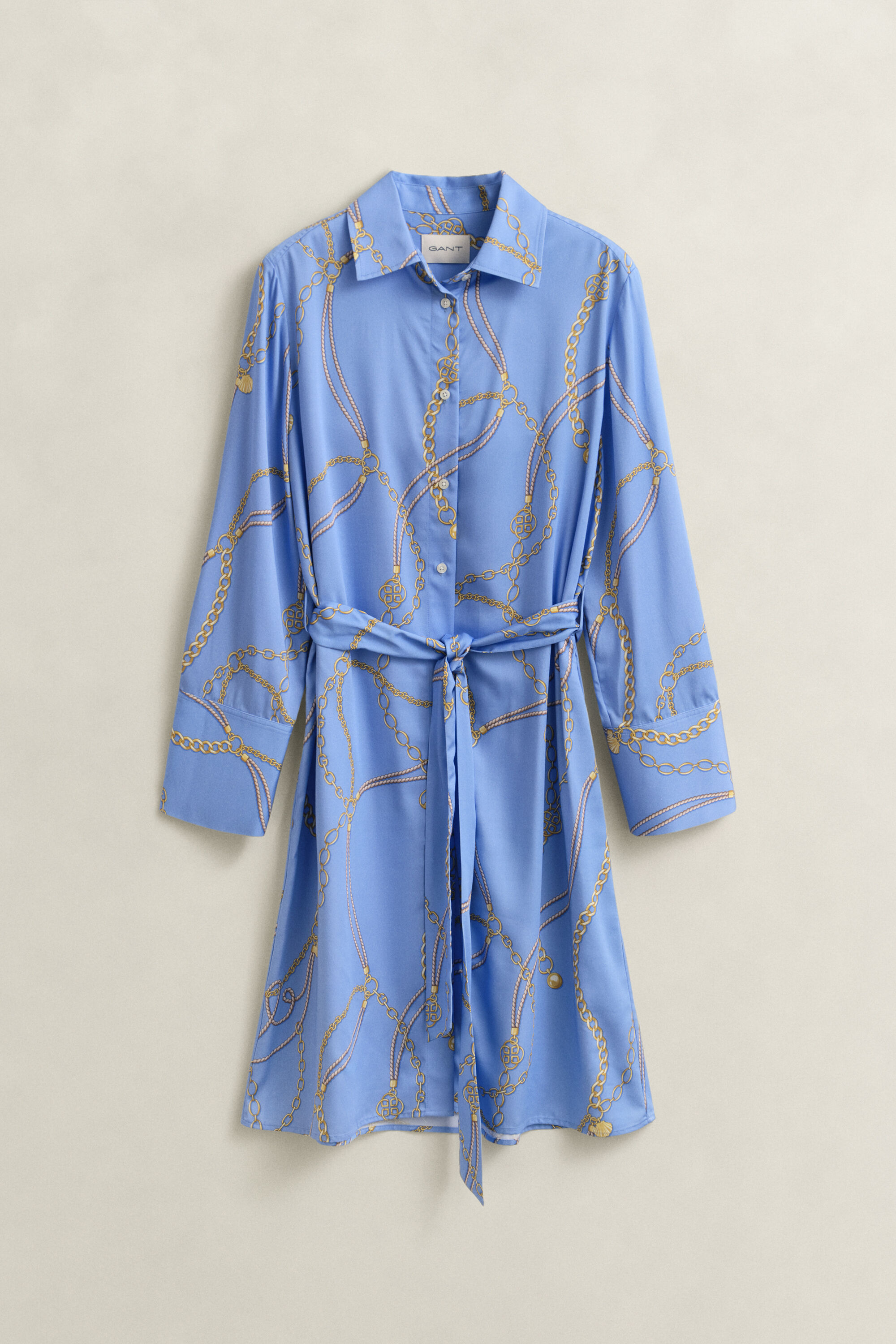 Skjortekjole med bælte