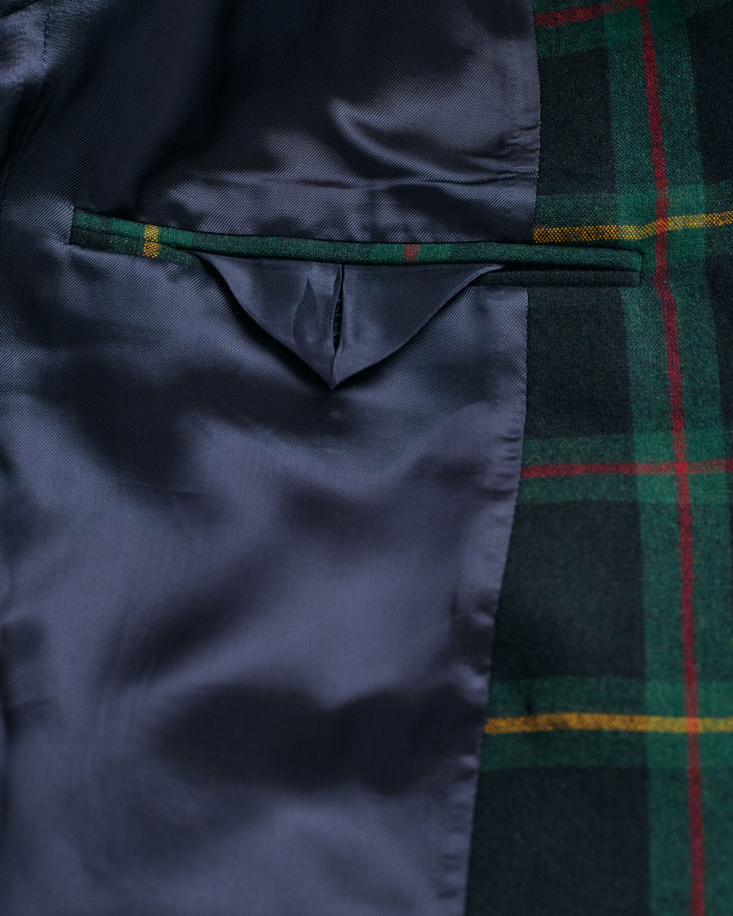 Regular fit ternet jakkesæt-blazer