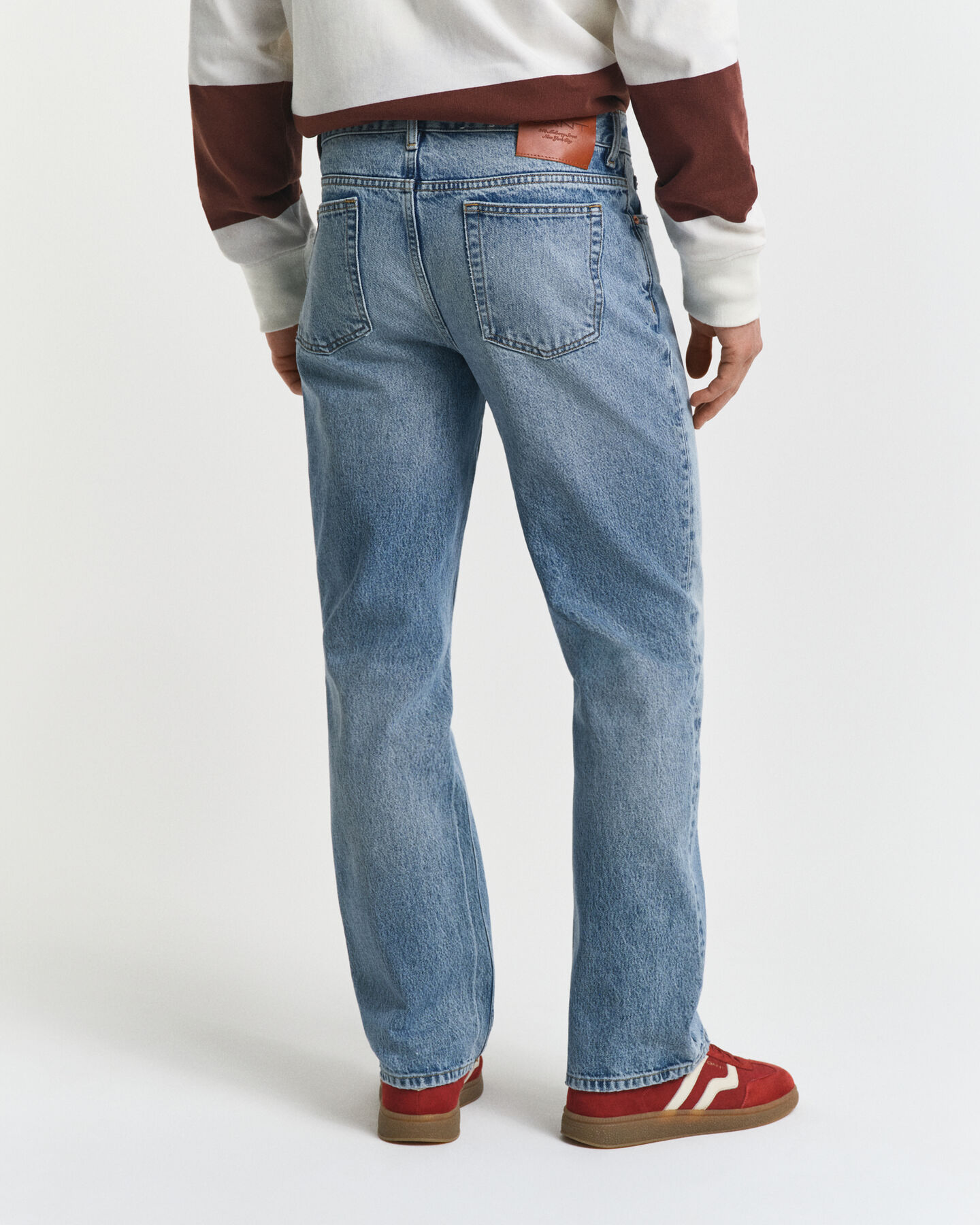 Vintage vaskede Bootcut jeans