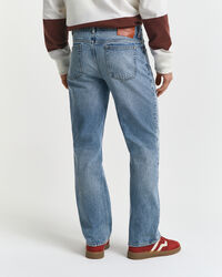 Vintage vaskede Bootcut jeans