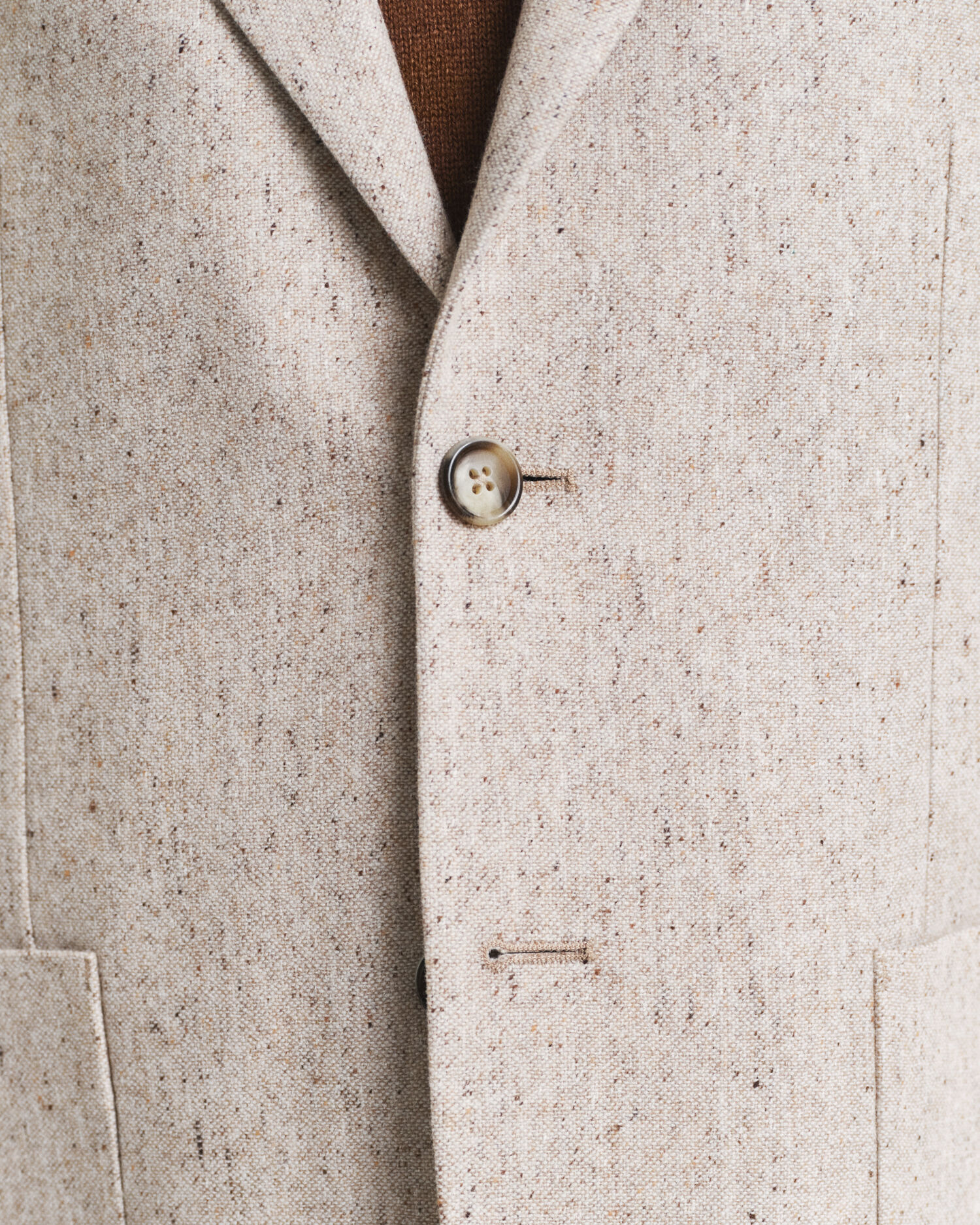 Slim fit Donegal jakkesæt-jakke