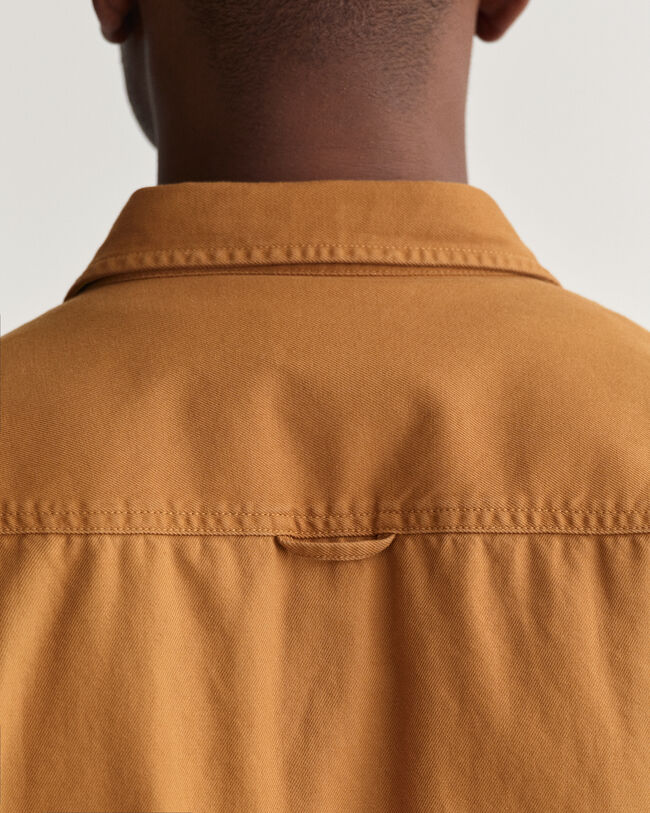 Relaxed fit skjorte af twill