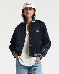 Satin Varsity Jacket