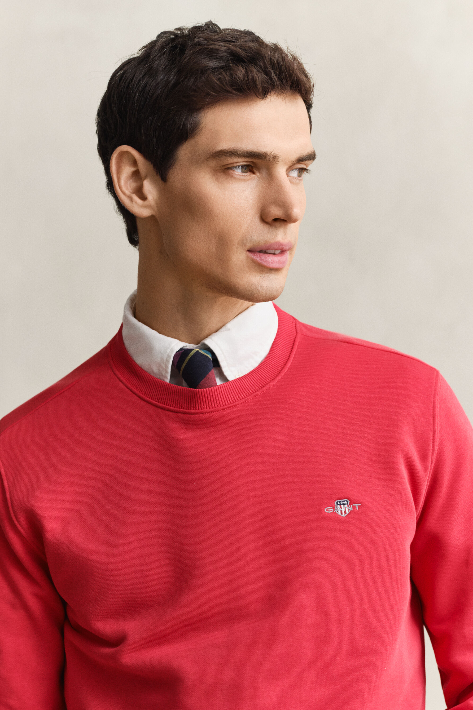 Shield sweatshirt med crewneck