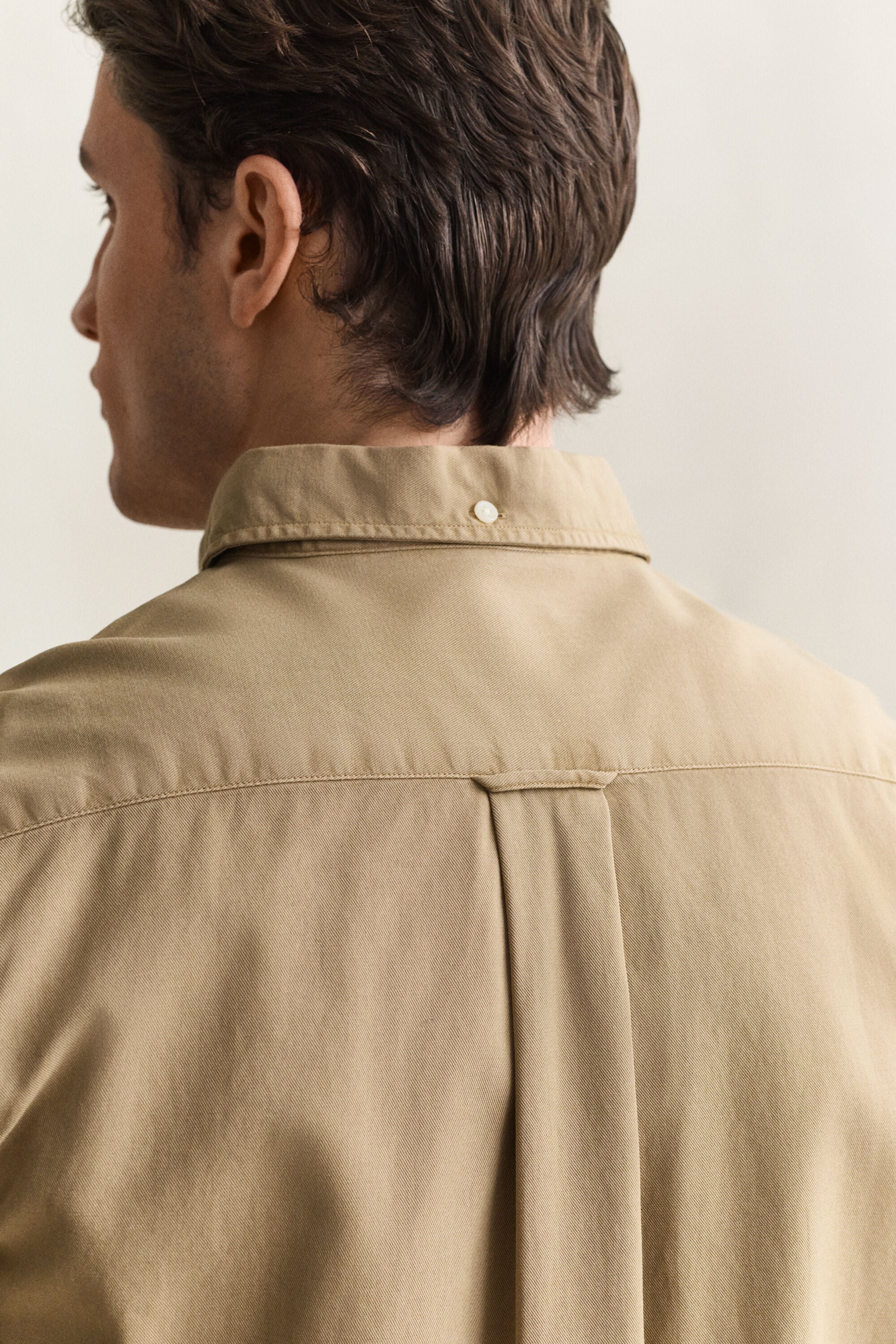 Regular fit skjorte af twill