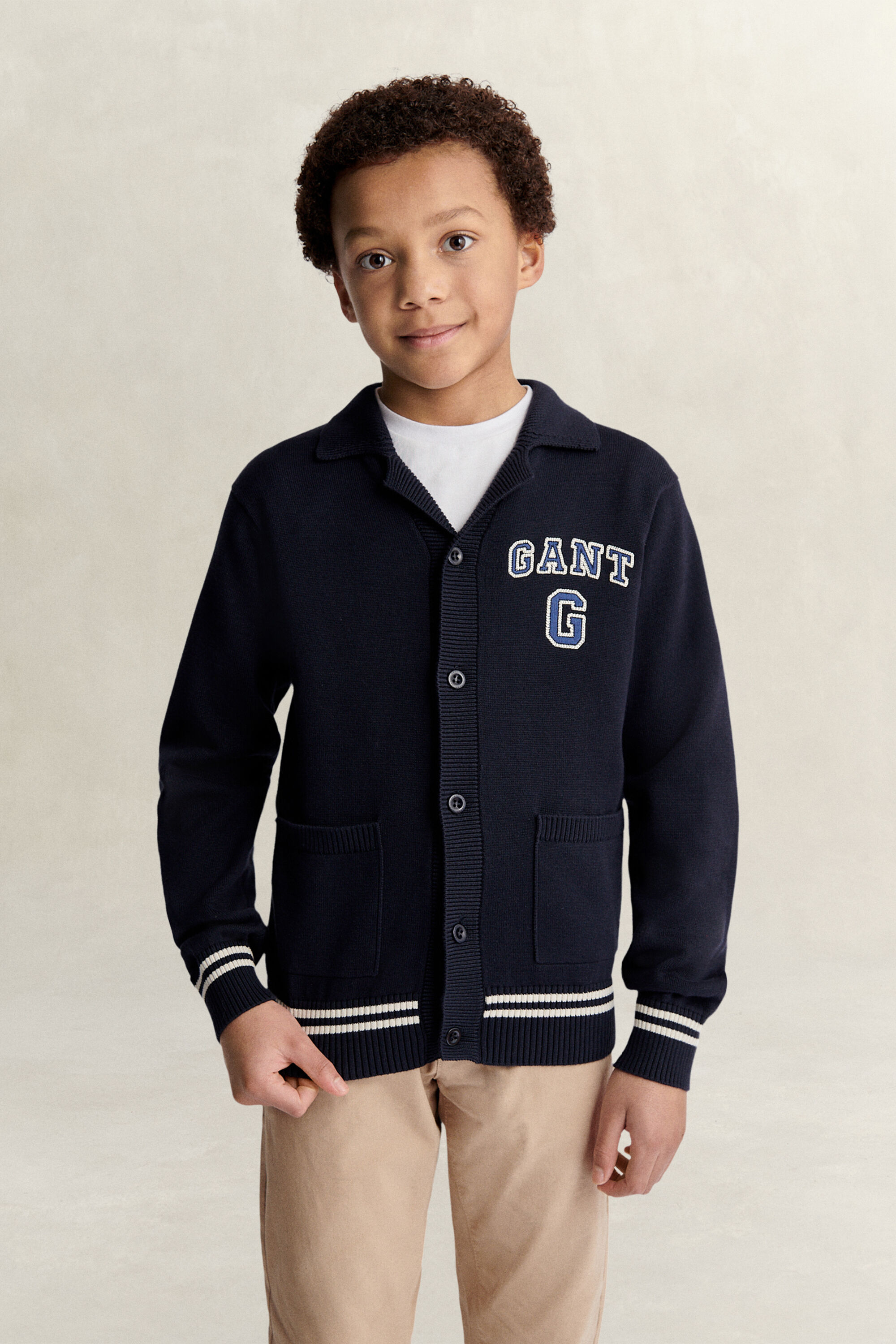 Teen Boys strikket cardigan