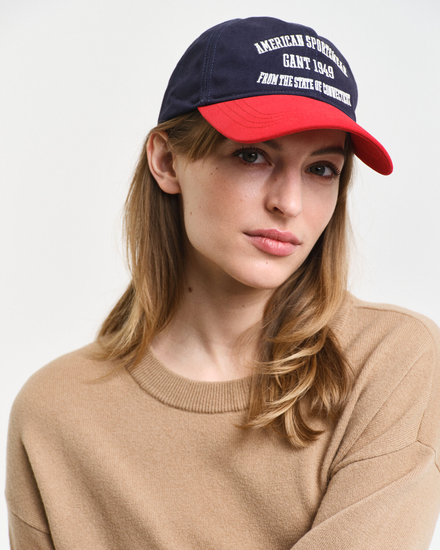 Crewneck sweater i ekstra fin lammeuld