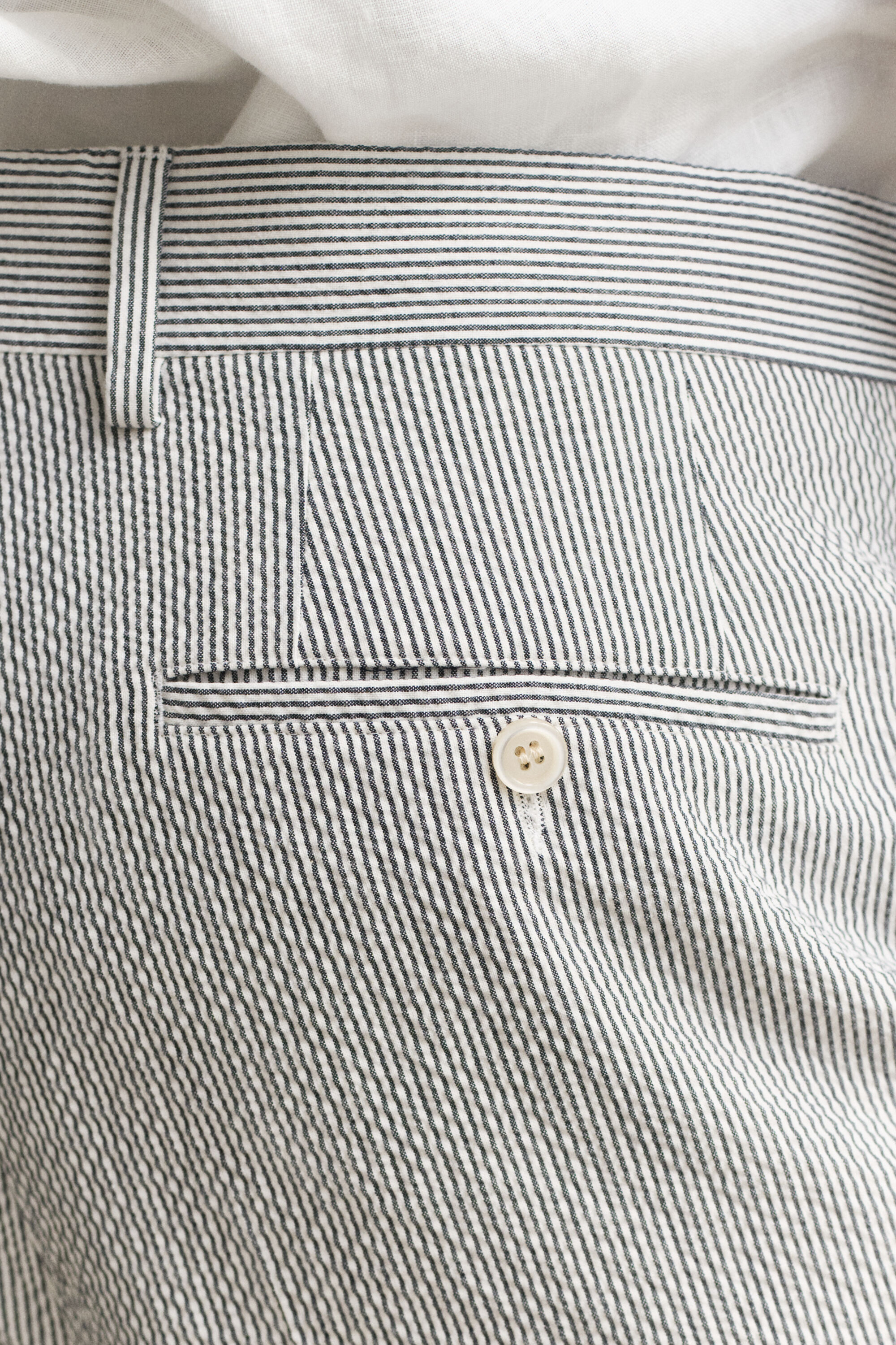 Seersucker jakkesæt-bukser