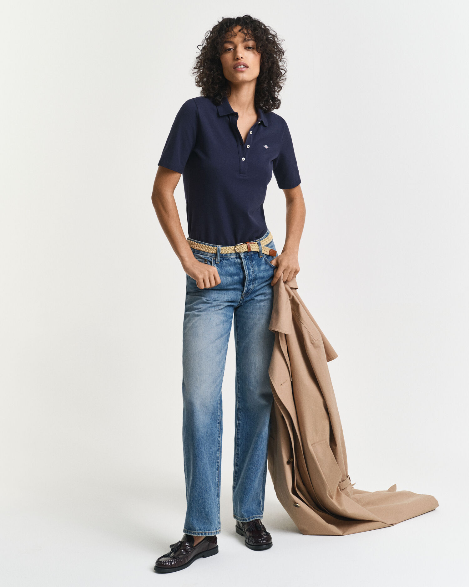 Shield piqué poloskjorte