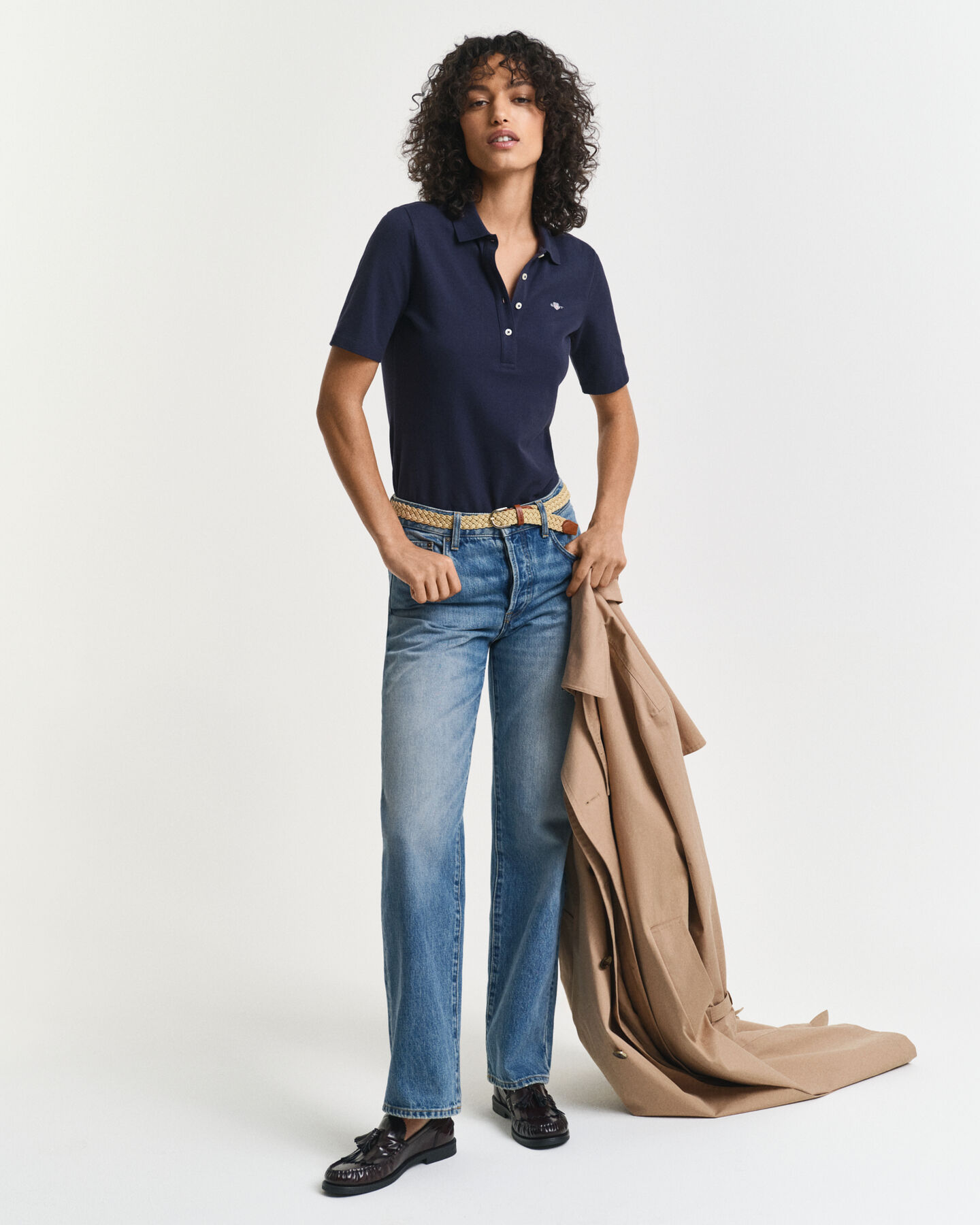 Shield piqué poloskjorte