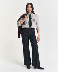 Brede skræddersyede jeans med svaj