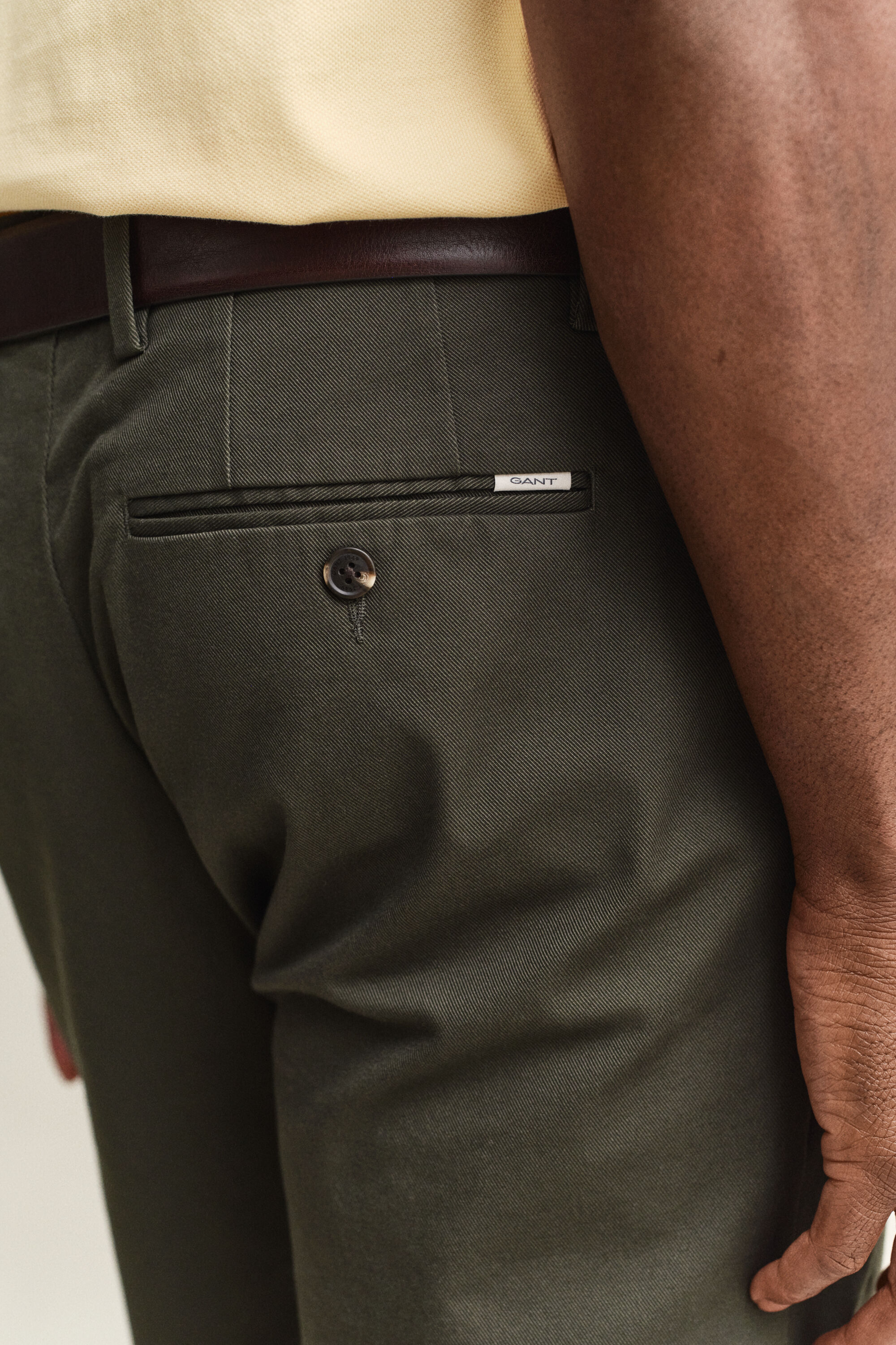 Slim fit smarte chinobukser