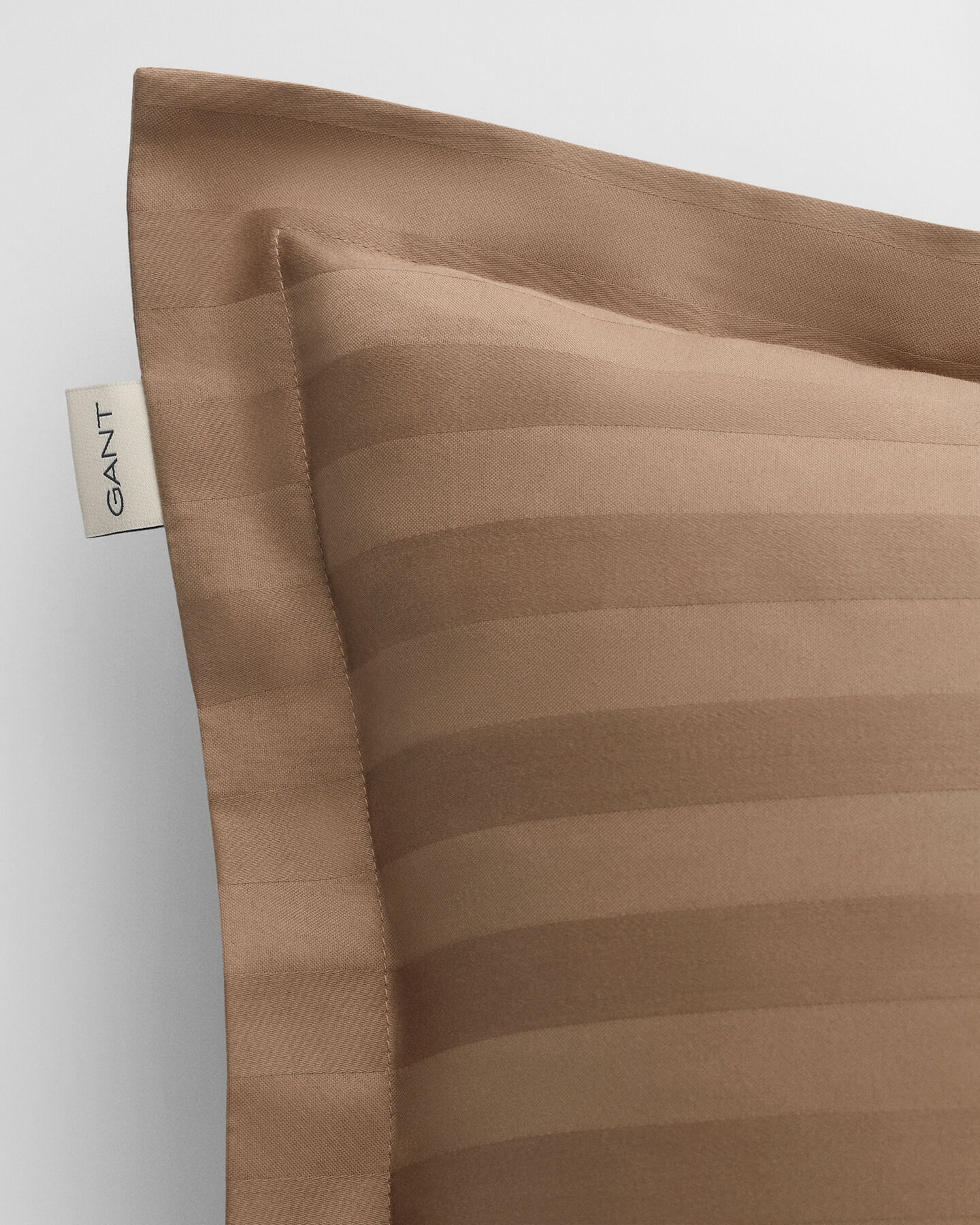 Sateen stribet pudebetræk