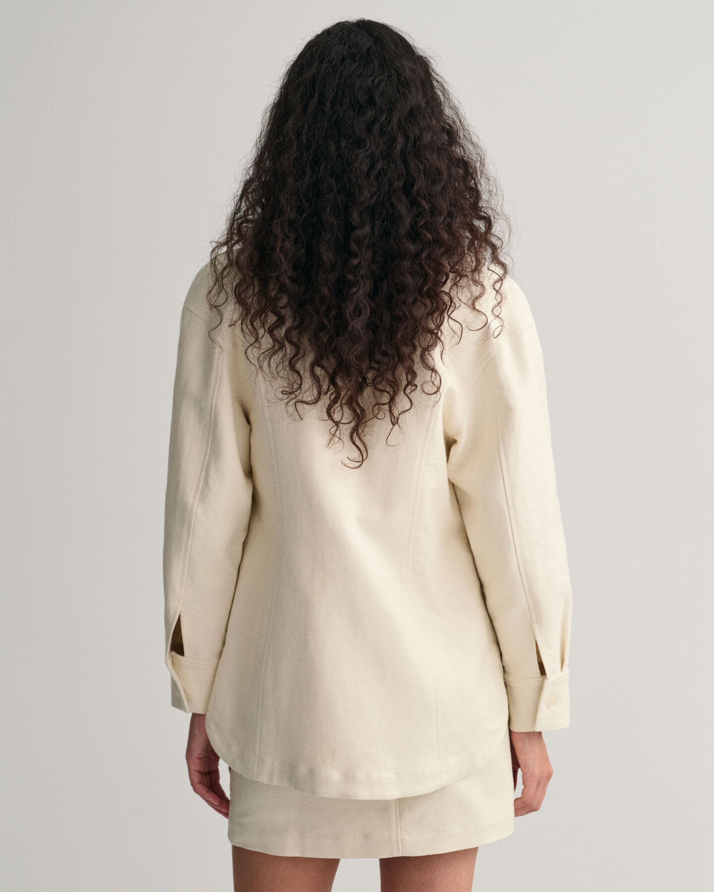 Tekstureret skjortejakke