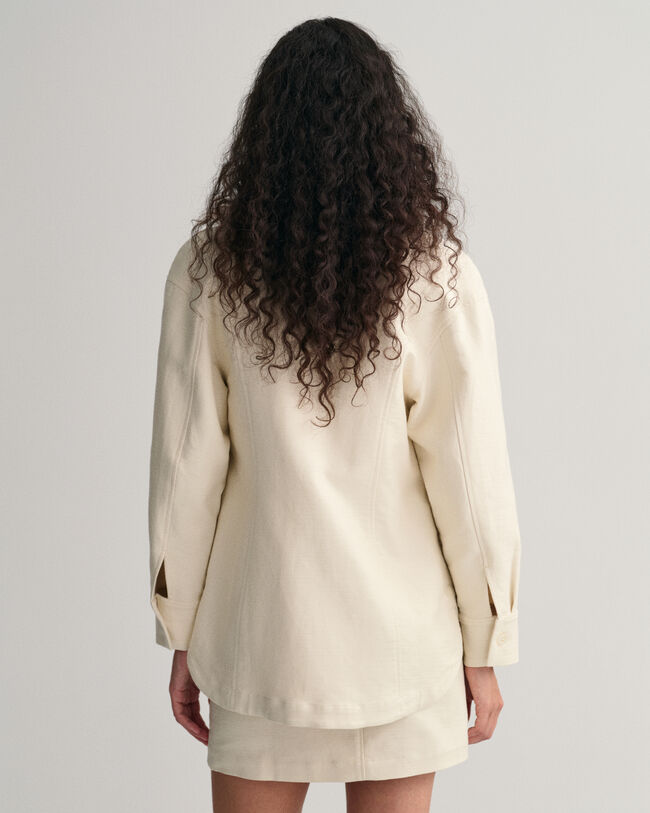 Tekstureret skjortejakke