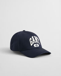 Baseball cap med GANT 49 Arch-grafik