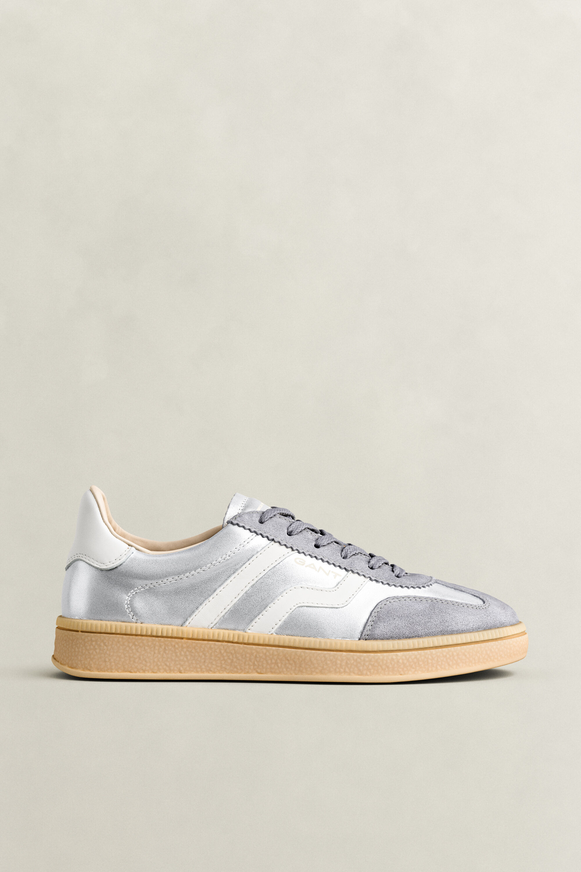 Cuzima metalliske lædersneakers