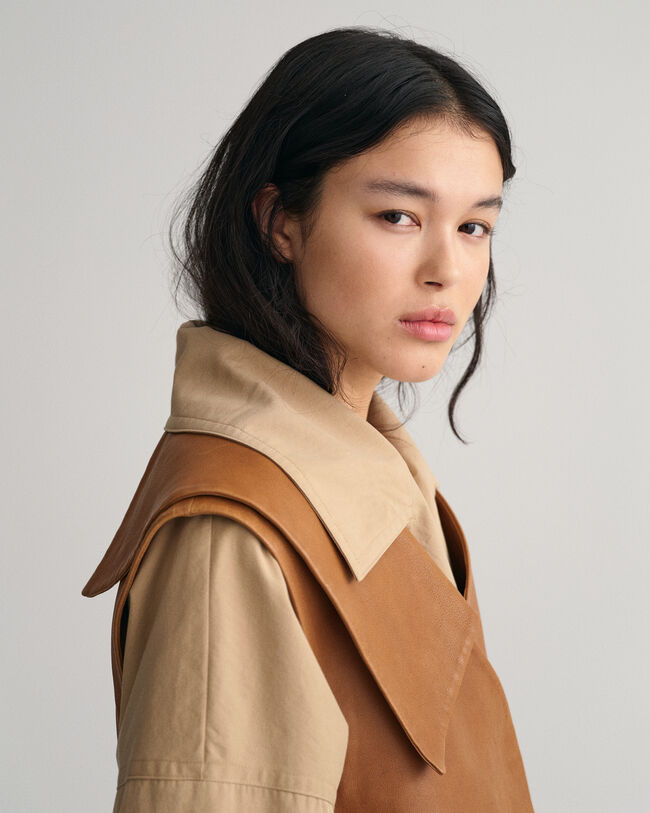 Dekonstrueret lædervest