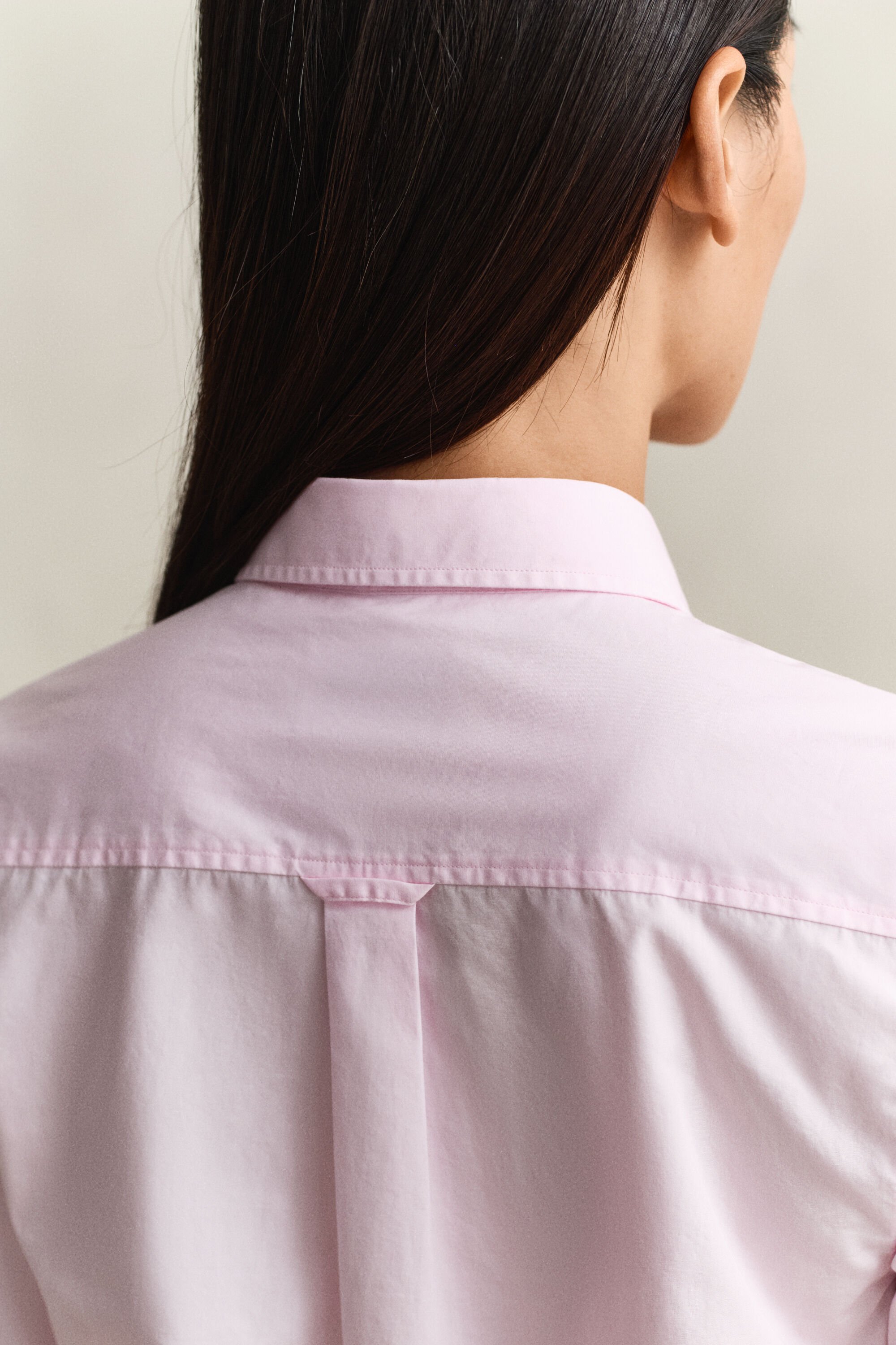 Regular fit klassisk poplin-skjorte