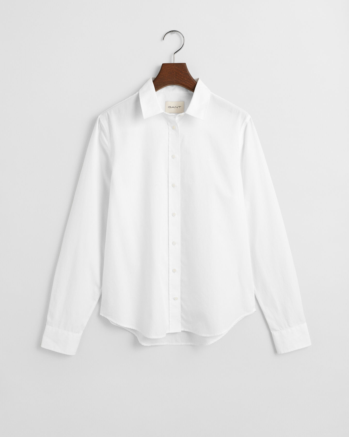 Regular fit klassisk poplin-skjorte