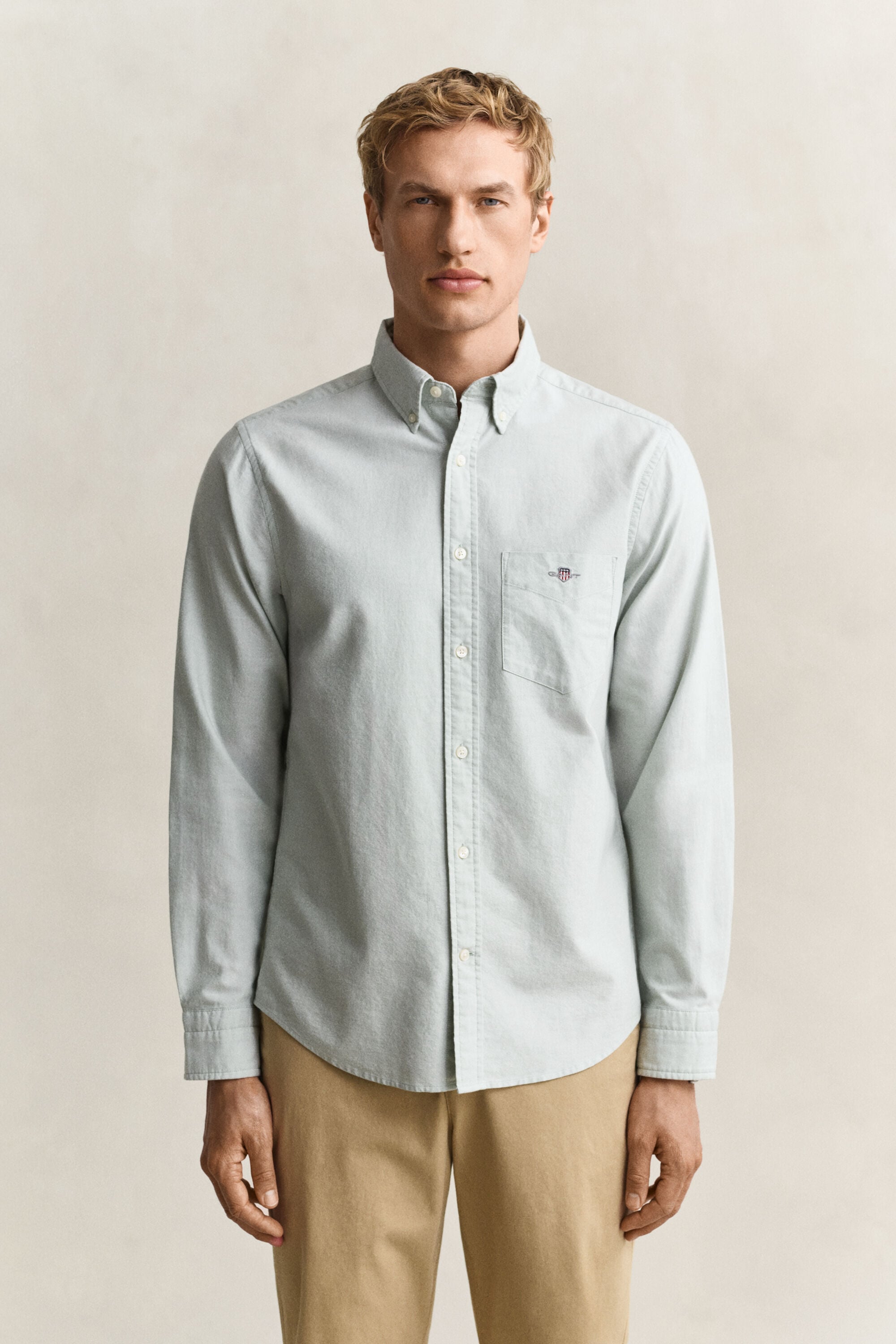 Regular fit klassisk Oxford-skjorte