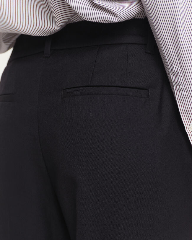 Skræddersyede bukser af uldblanding