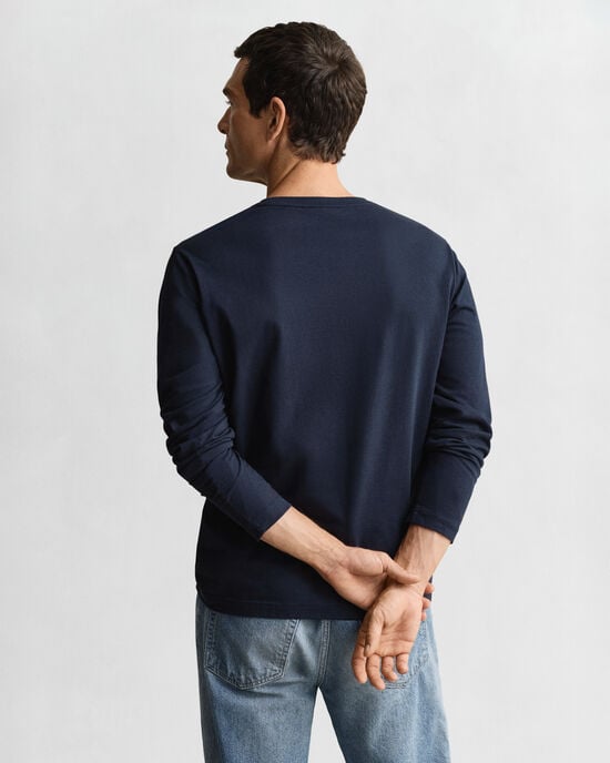 Shield T-shirt med lange ærmer