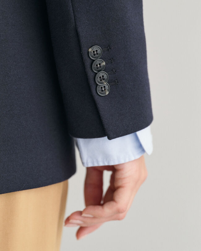 Regular fit jersey-blazer