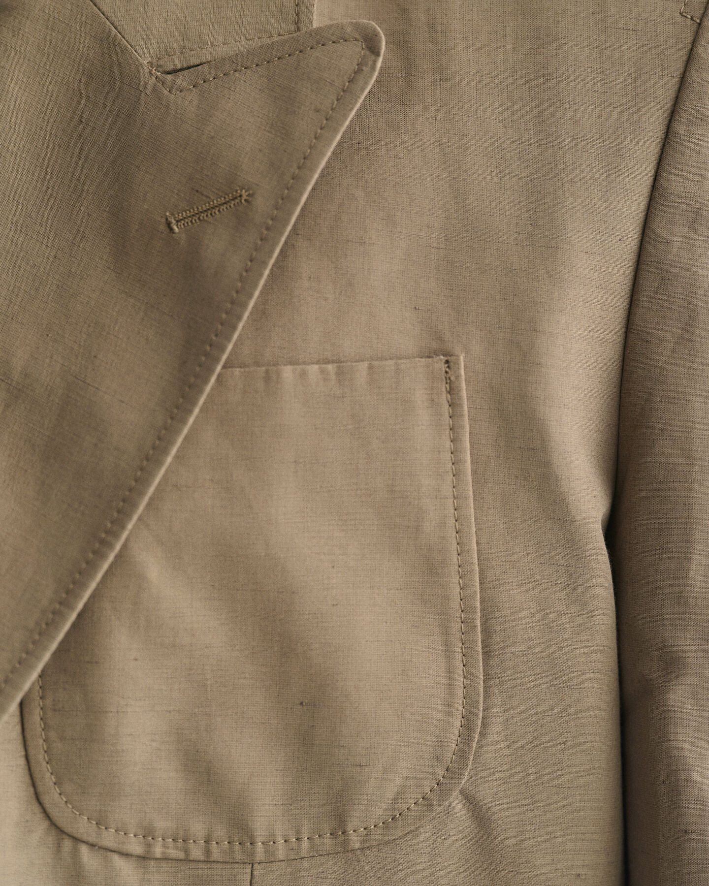 Oversized dobbeltradet Safari jakkesæt-blazer