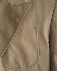 Oversized dobbeltradet Safari jakkesæt-blazer