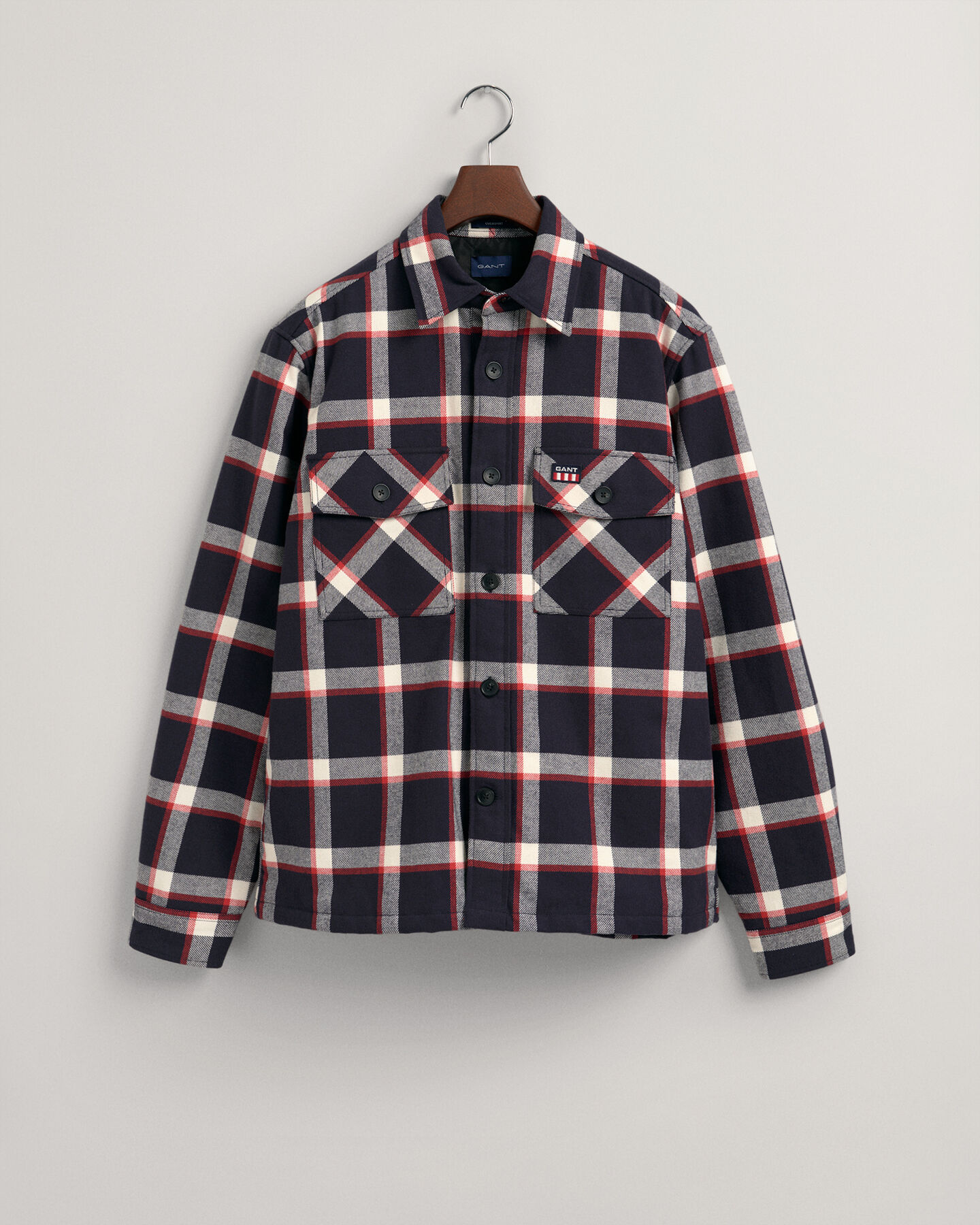 Ternet overskjorte af flannel