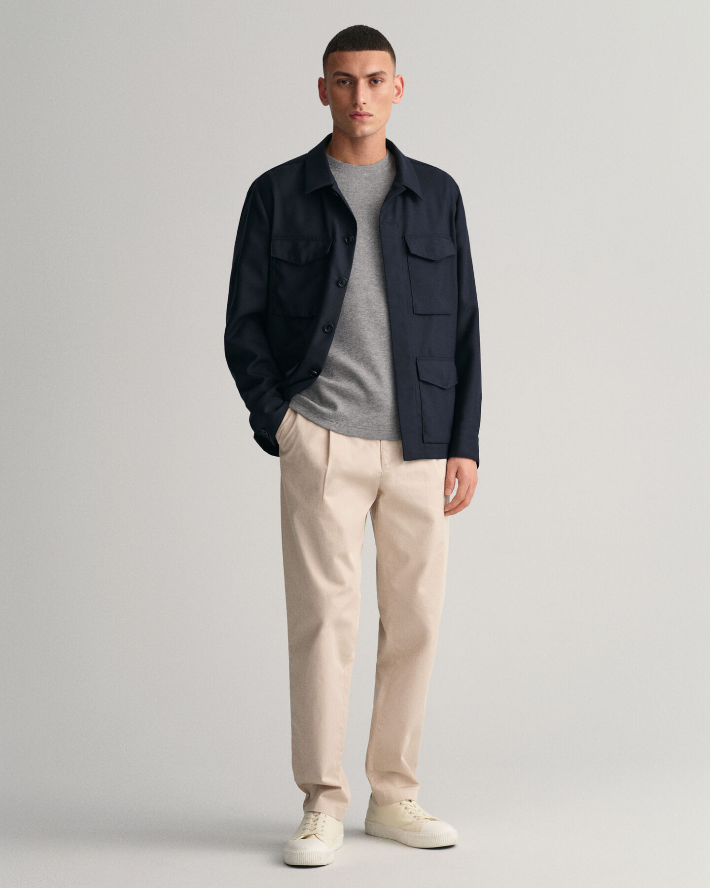 Waffle Texture T-shirt