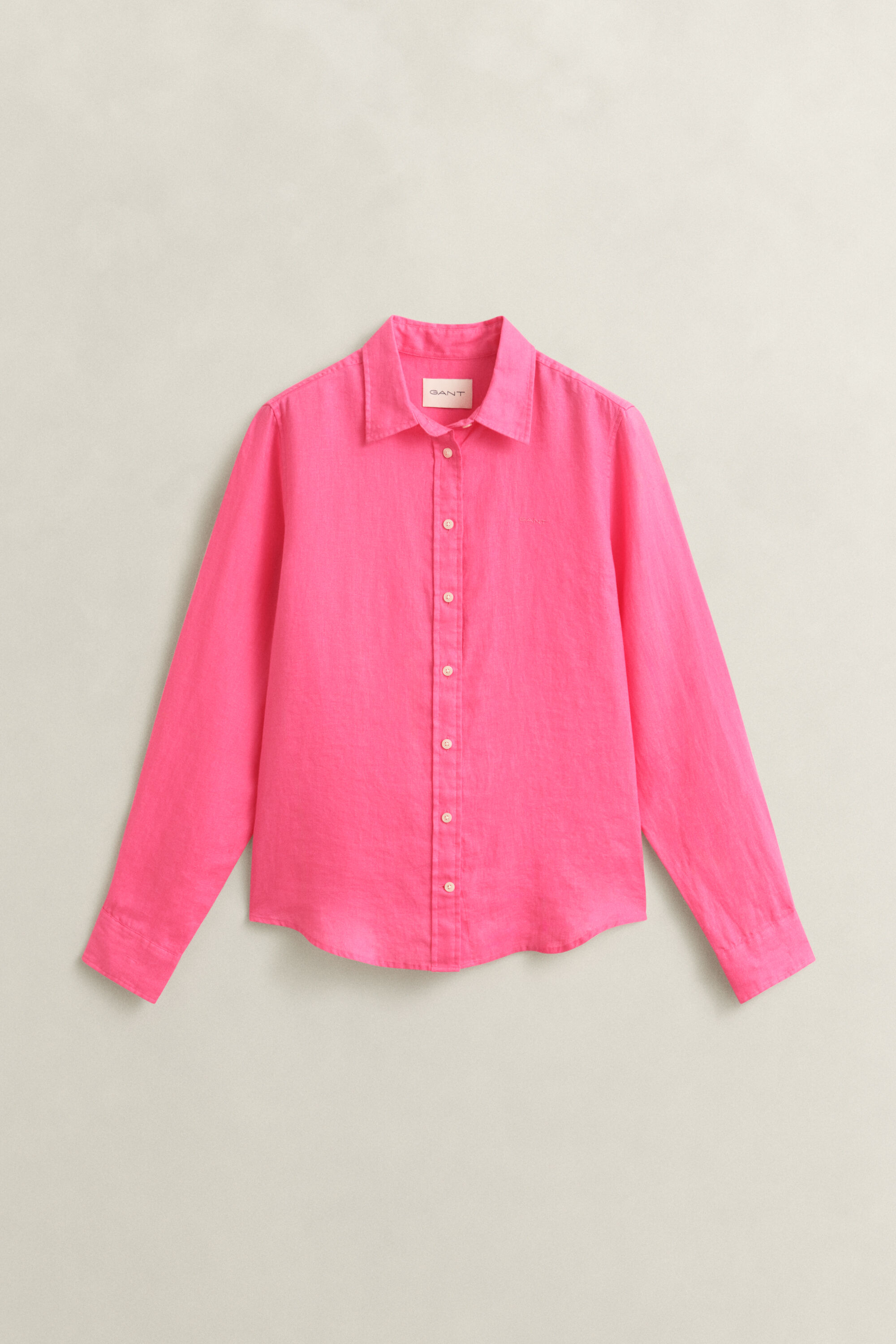 Regular fit skjorte af hør