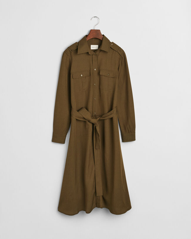 Skjortekjole med lommer