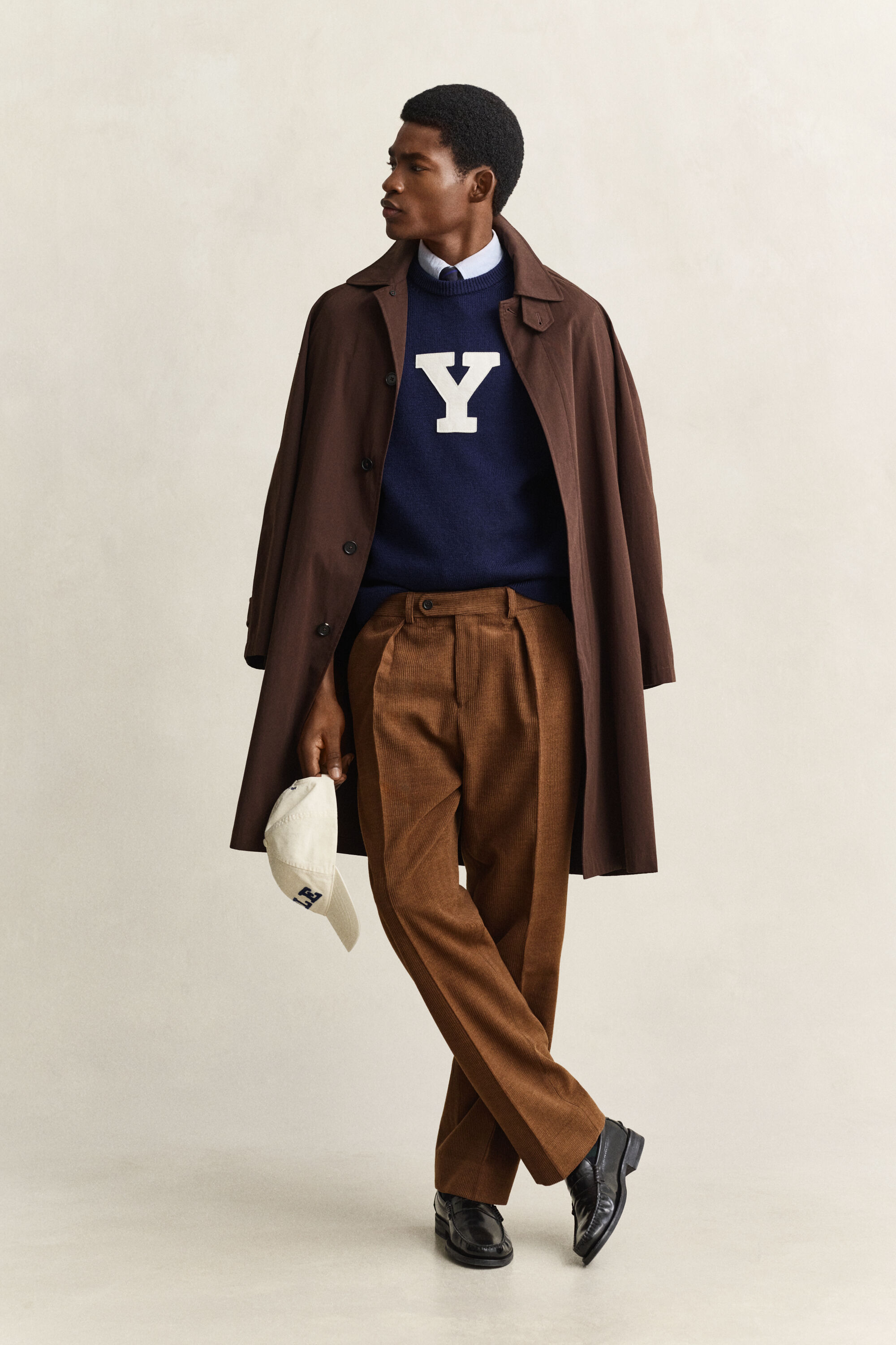 Gant x Yale sweater i merinould