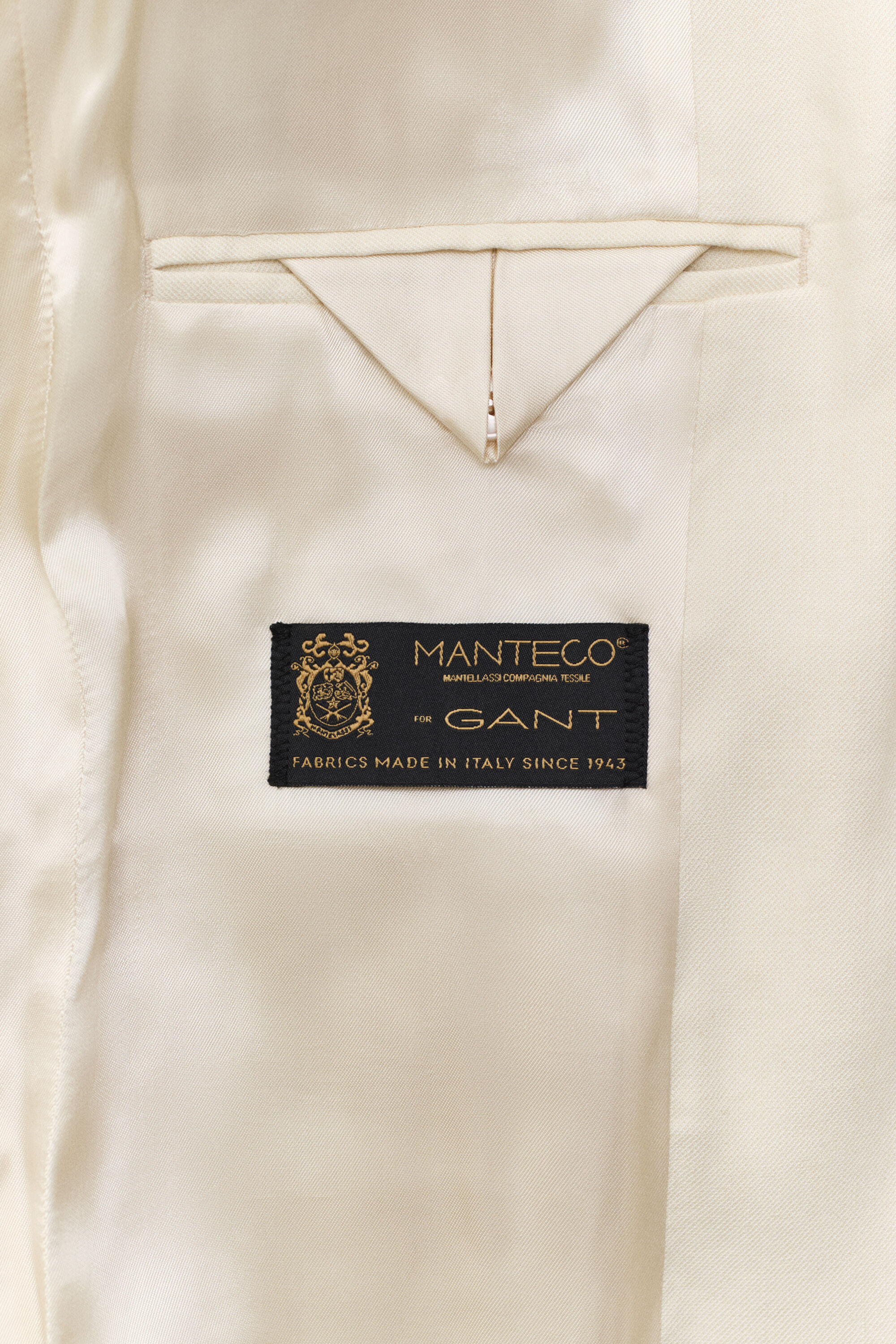 Blazer i hør med stræk