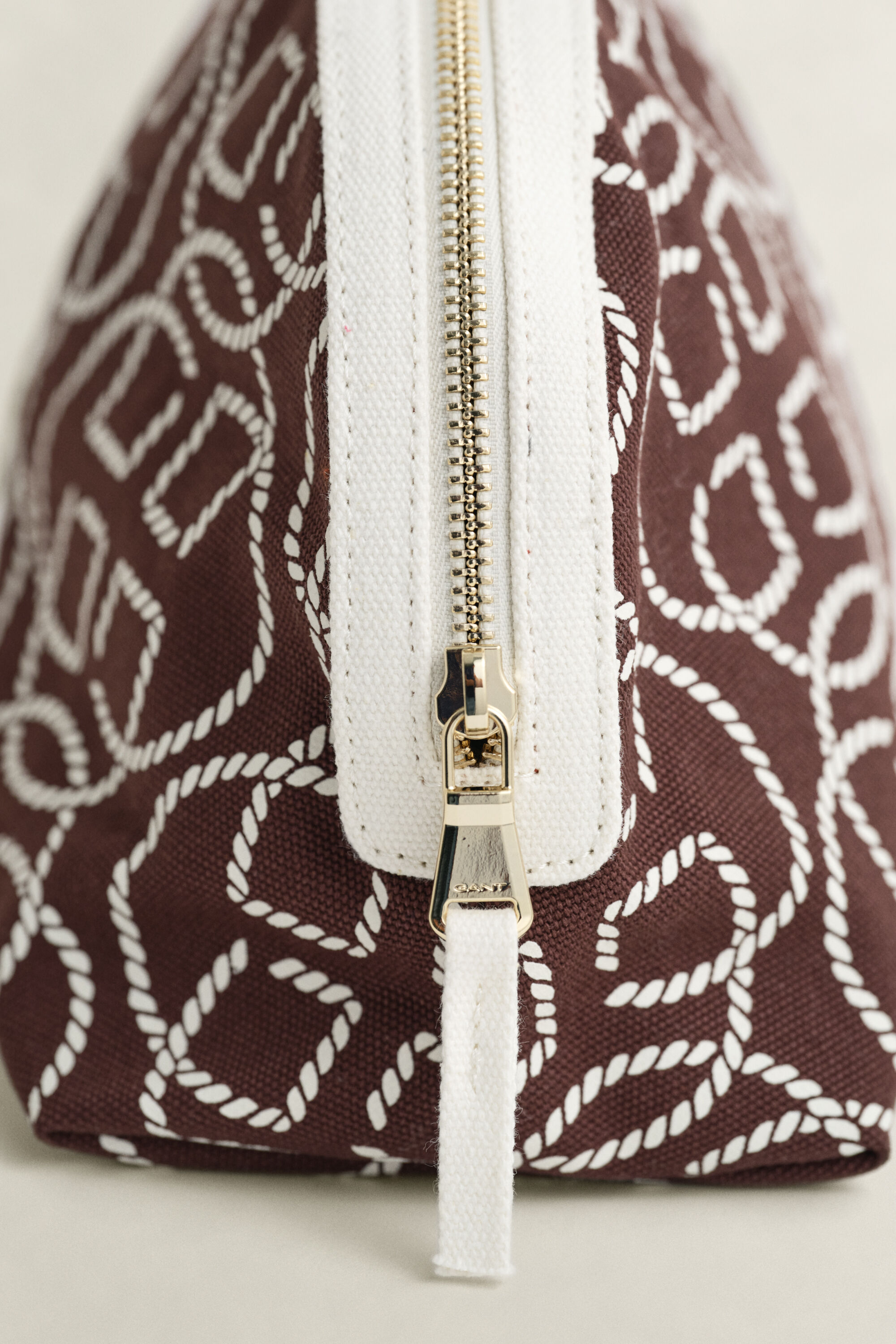 Toilettaske i lærred