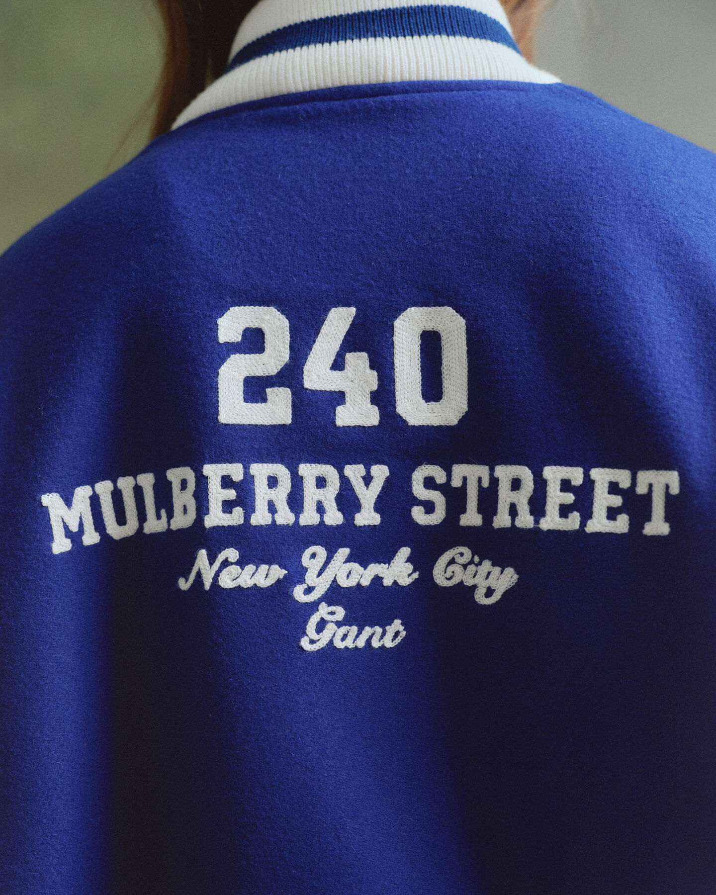 Varsity Jacket i læderblanding