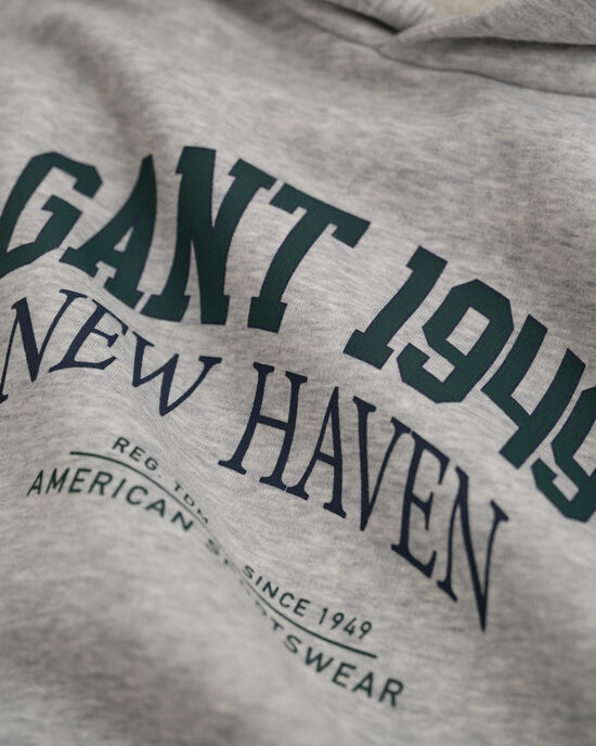 Teens hættetrøje med grafik