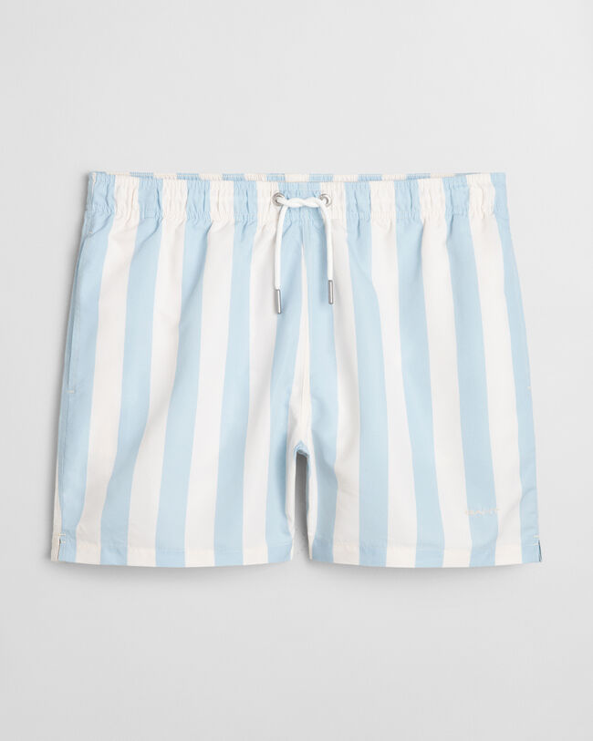 Blokstribede badeshorts