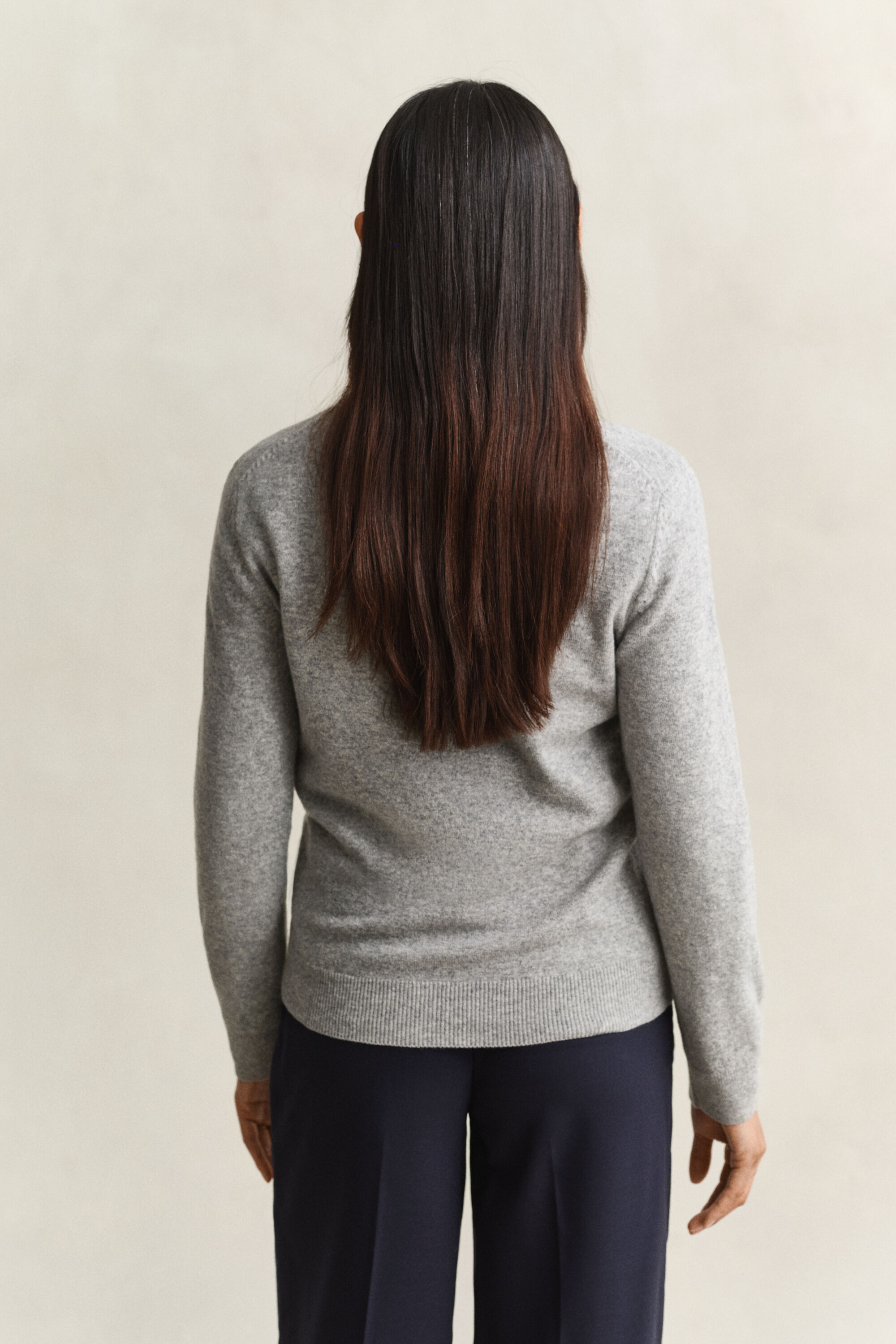Rugger sweater i lammeuld