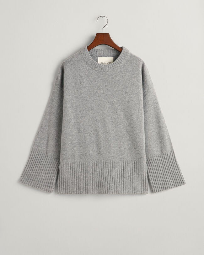 Lounge sweater med crewneck